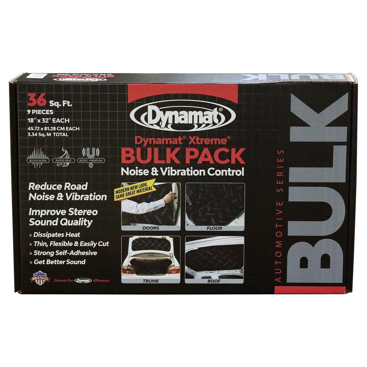 DYNAMAT XTREME 36 SQ FT BULK PACK; 9 SHEETS 18"x32"