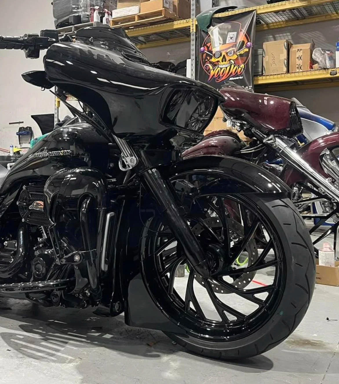 2014+ Street Glide Dual Headlight Outer Fairing