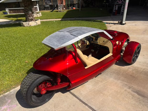 Powerhouse Shade Vanderhall Roof & Windshield Frame