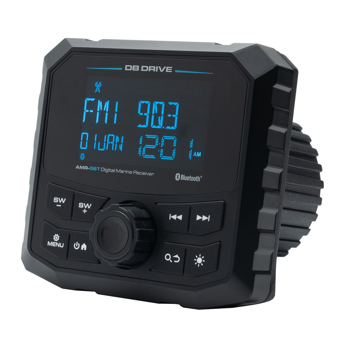 DB Drive AMR-5BT : LCD DIGITAL MARINE RECEIVER / 2 VOLTS /BLUETOOTH