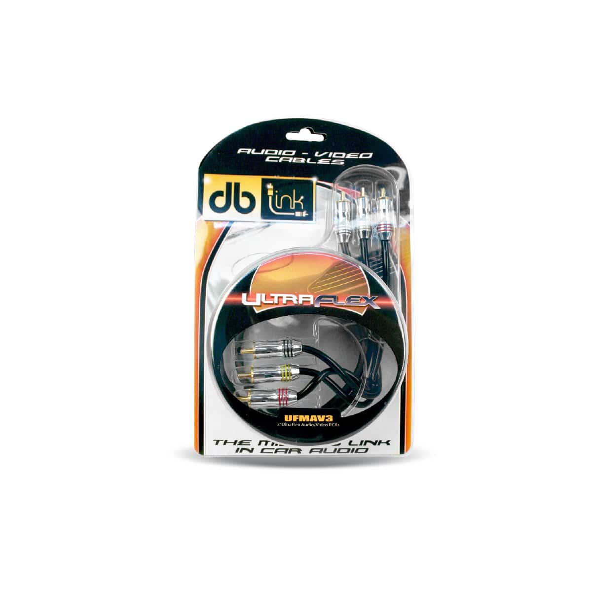 DB Link UFMAV20 : 20' Triple Shielded Audio / Video Rca