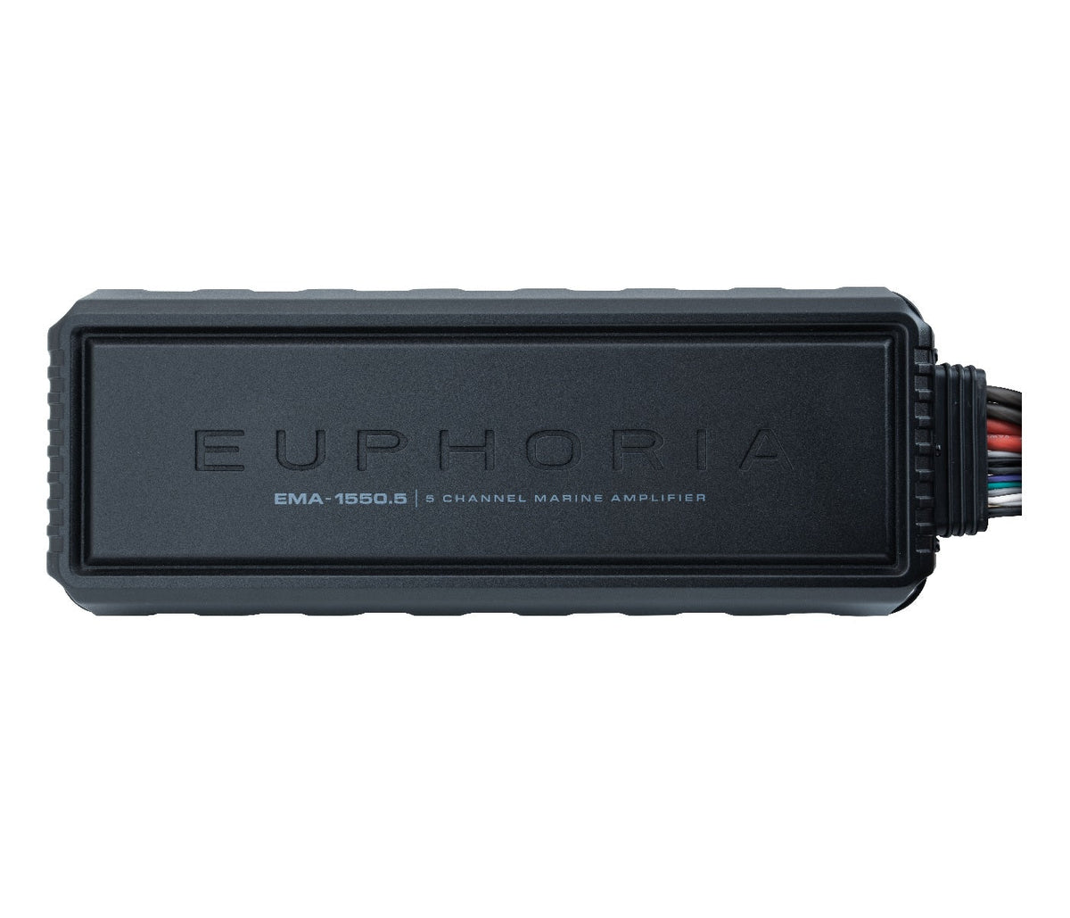 Euphoria EMA-1550.5 : Marine 5-channel Class D amplifier includes matched wire harness & remote set
