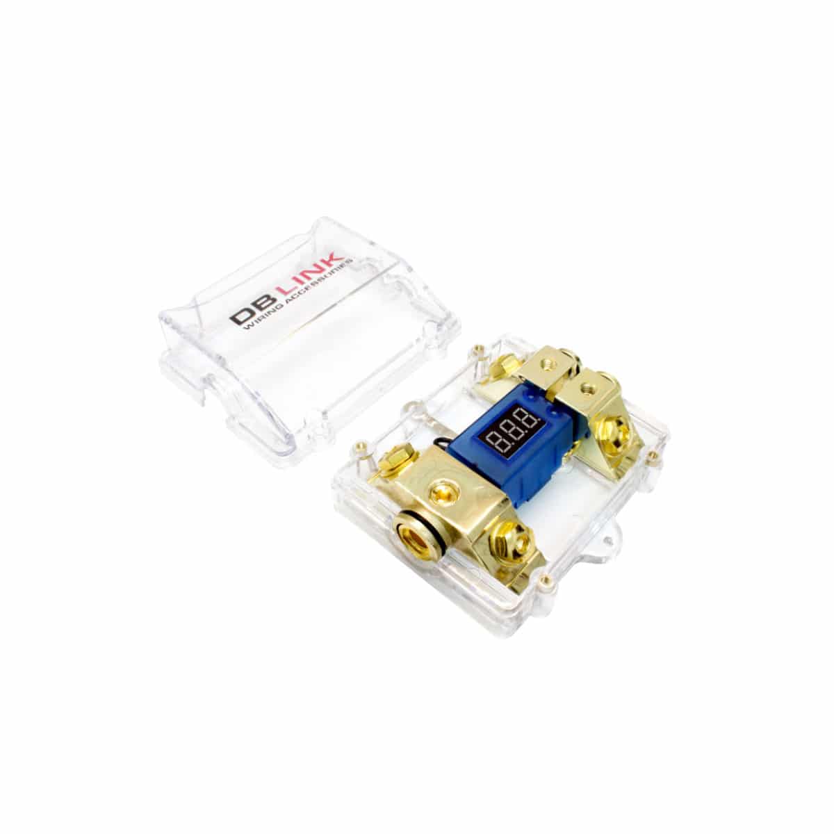 DB Link MANLDFB09X : 1 X 0/4 GA. in2 X 4/8 GA. Out Double Mini Digital Fuse Block