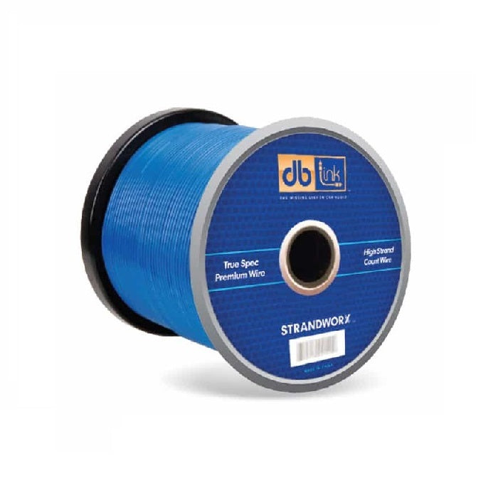 DB Link SXRW18BK500 : 18 GA. Black 500ft Strandworx Remote Wire