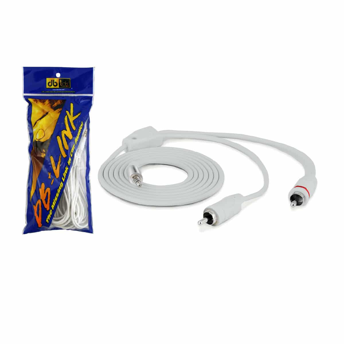 DB Link MP3C2MB : 2 Male-1 Male 3.5Mm Mini Jack Mp3 Adapter Cords (Bulk)