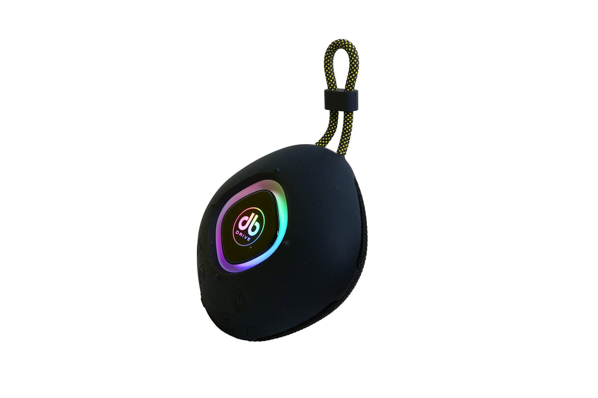 DB Drive T-OTG-1 : 20W Portable IPX6 Outdoor, Tempo series Speaker with BT, TWS, RGB Lighting