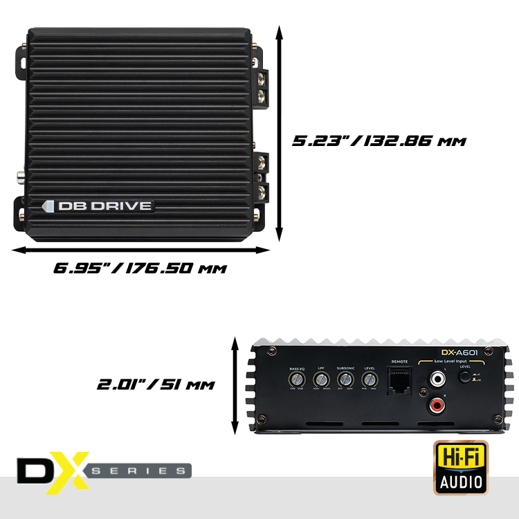 DB Drive DX-A601 : Monoblock Class D Amplifier