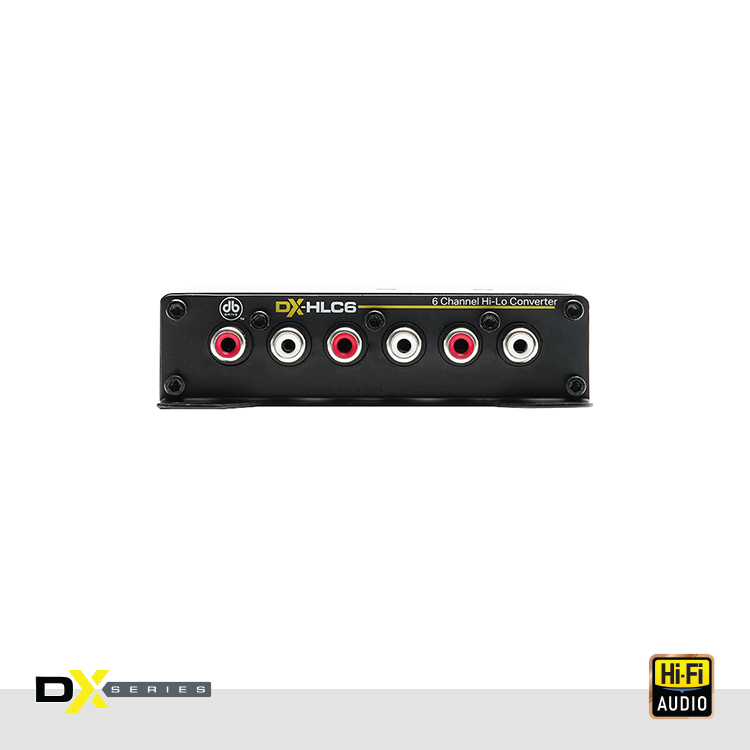 DB Drive DX-HLC6 : 6 Ch High Low-Level Converter With Summing Capability