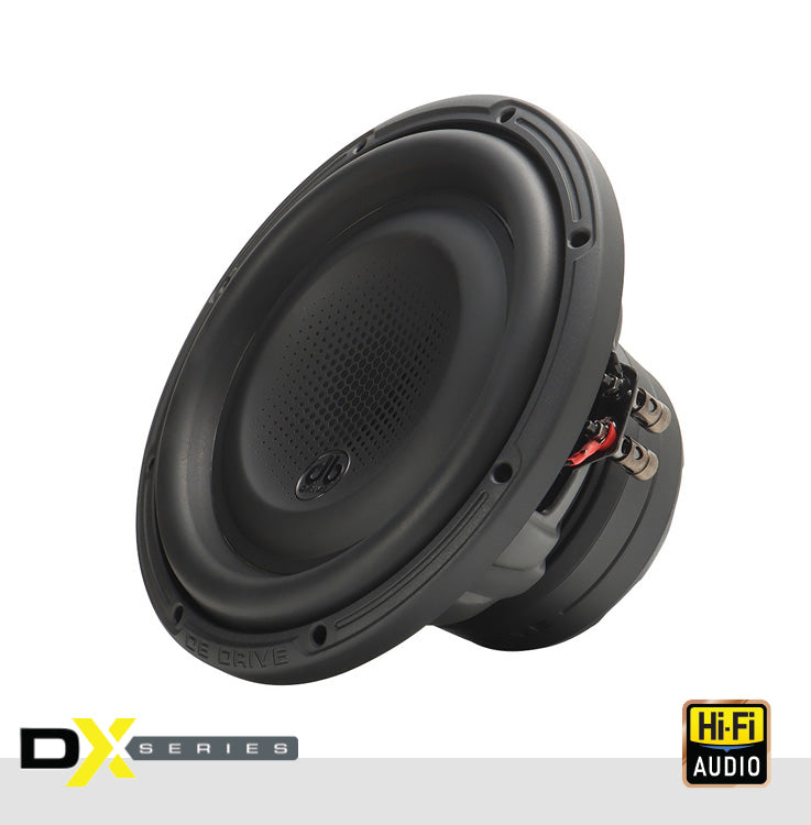 DB Drive DX-W10D2 : DX 10" Dual 2-Ohm Subwoofer