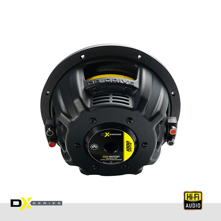 DB Drive DX-W10F : DX 10" 4-Ohm Shallow Subwoofer