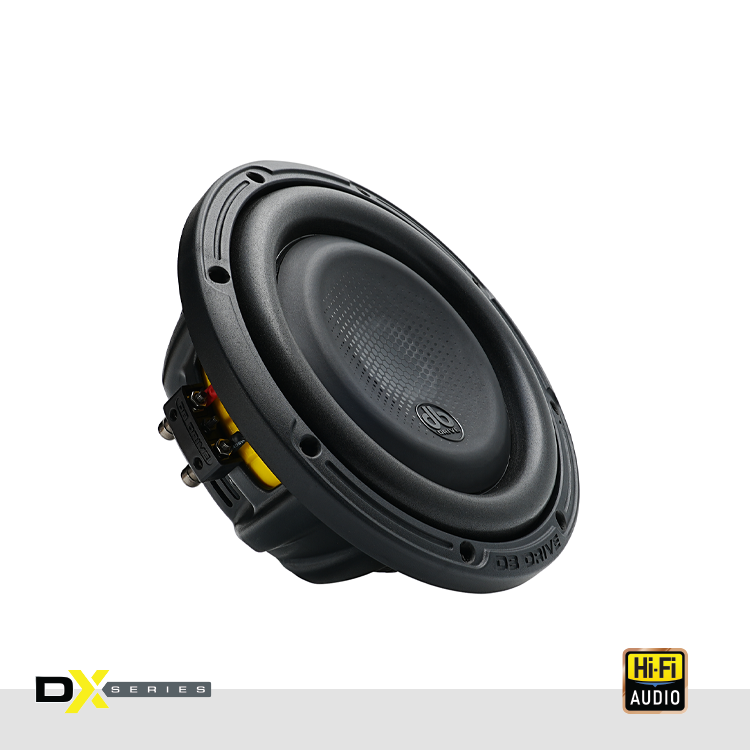 DB Drive DX-W8F : DX 8" Dual 4-Ohm Shallow Subwoofer