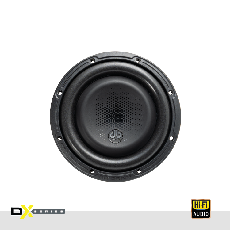 DB Drive DX-W8F : DX 8" Dual 4-Ohm Shallow Subwoofer