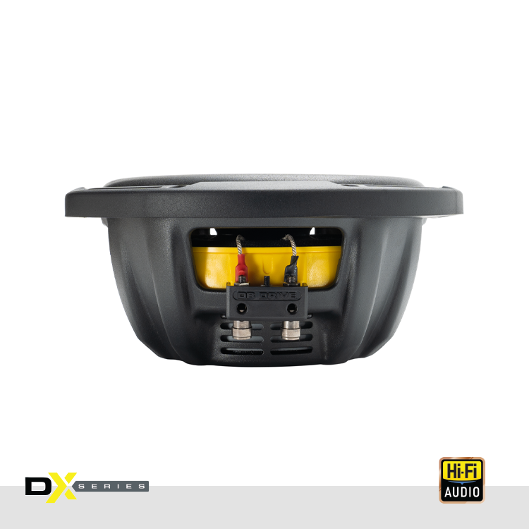 DB Drive DX-W8F : DX 8" Dual 4-Ohm Shallow Subwoofer