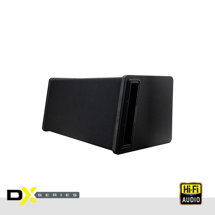 DB Drive DX-BC28 : DUAL 8" VENTED ENCLOSURE WITH SELECTABLE 1-4 OHM LOAD AND PROTECTIVE GRILLS