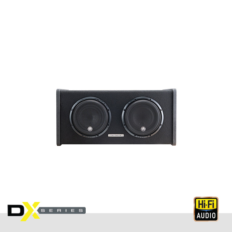 DB Drive DX-BC28 : DUAL 8" VENTED ENCLOSURE WITH SELECTABLE 1-4 OHM LOAD AND PROTECTIVE GRILLS
