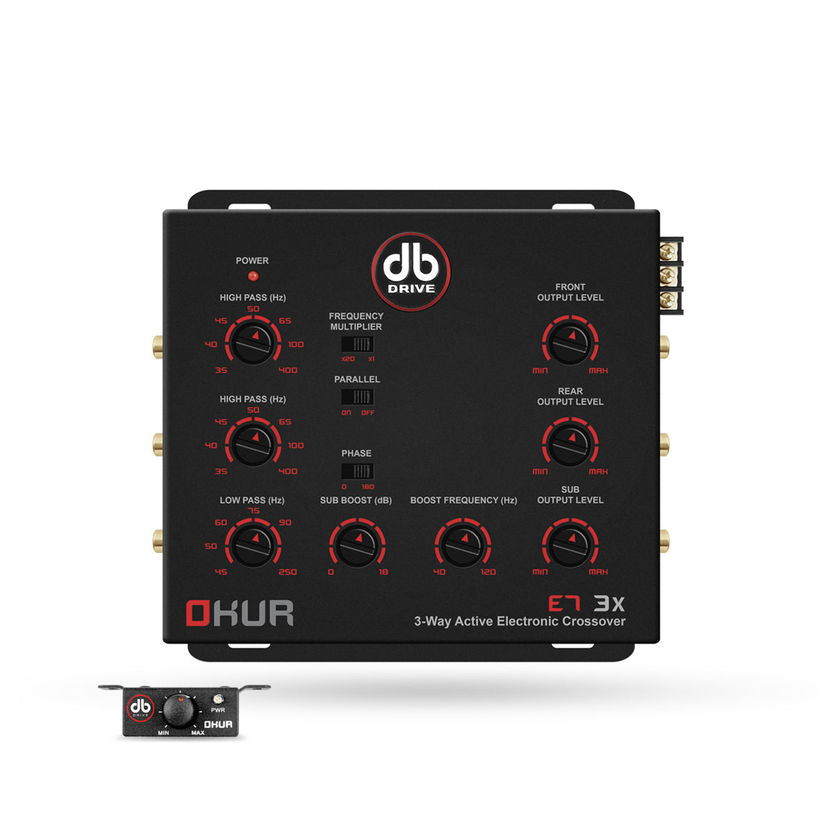 DB Drive E7 3X : 3-way Crossover