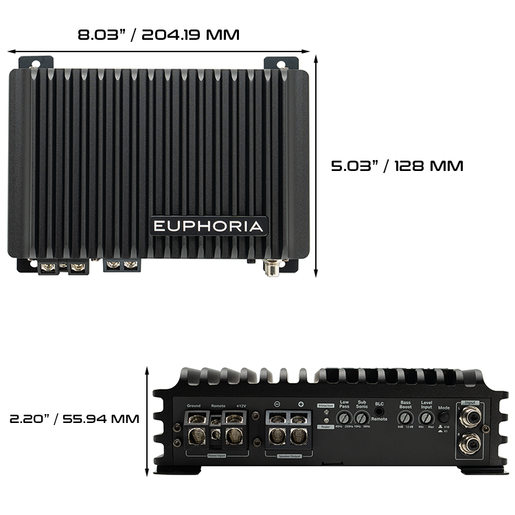 Euphoria EA1.600 : Mono Class D Amplifier