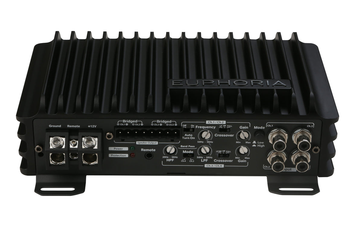 Euphoria EA4.300 : 4-channel Class D amplifier