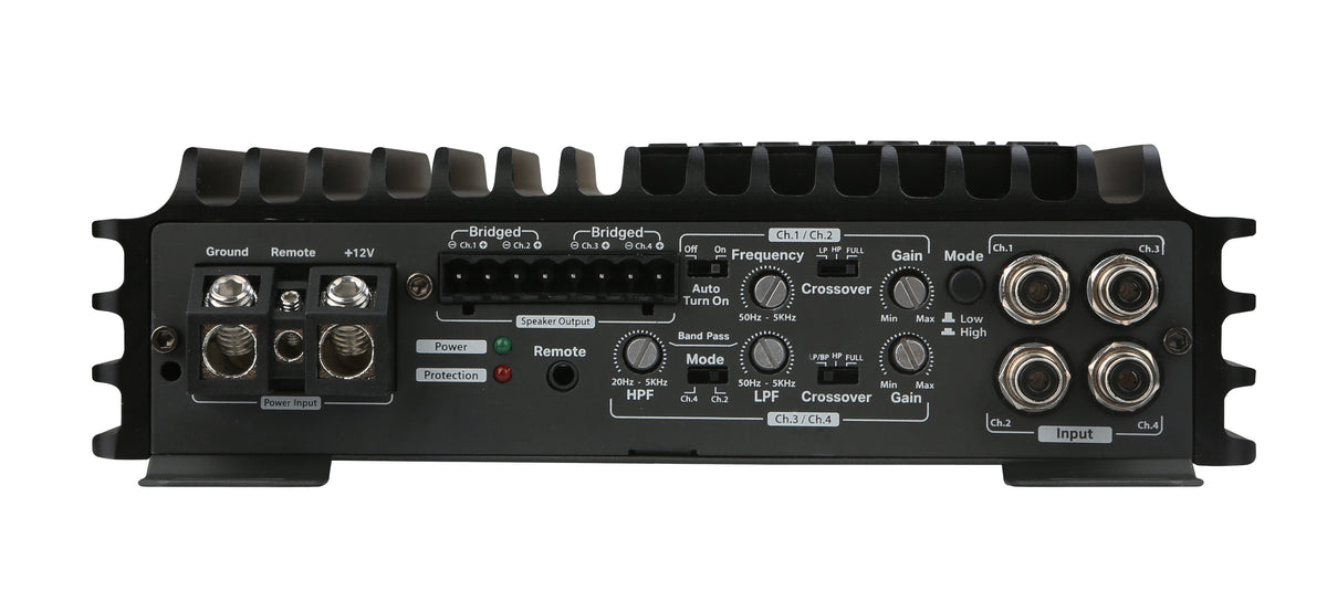 Euphoria EA4.300 : 4-channel Class D amplifier