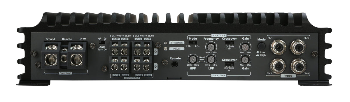 Euphoria EA4.600 : 4-channel Class D amplifier