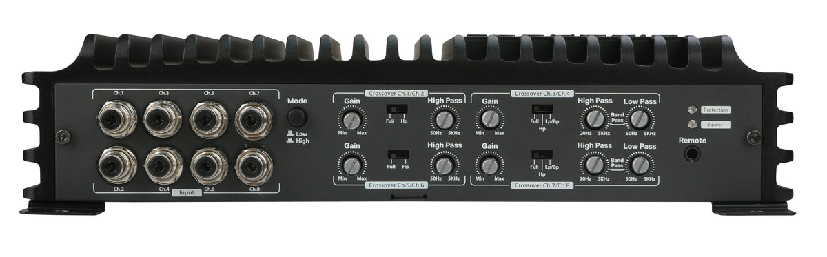 Euphoria EA8.600 : 8-channel Class D amplifier