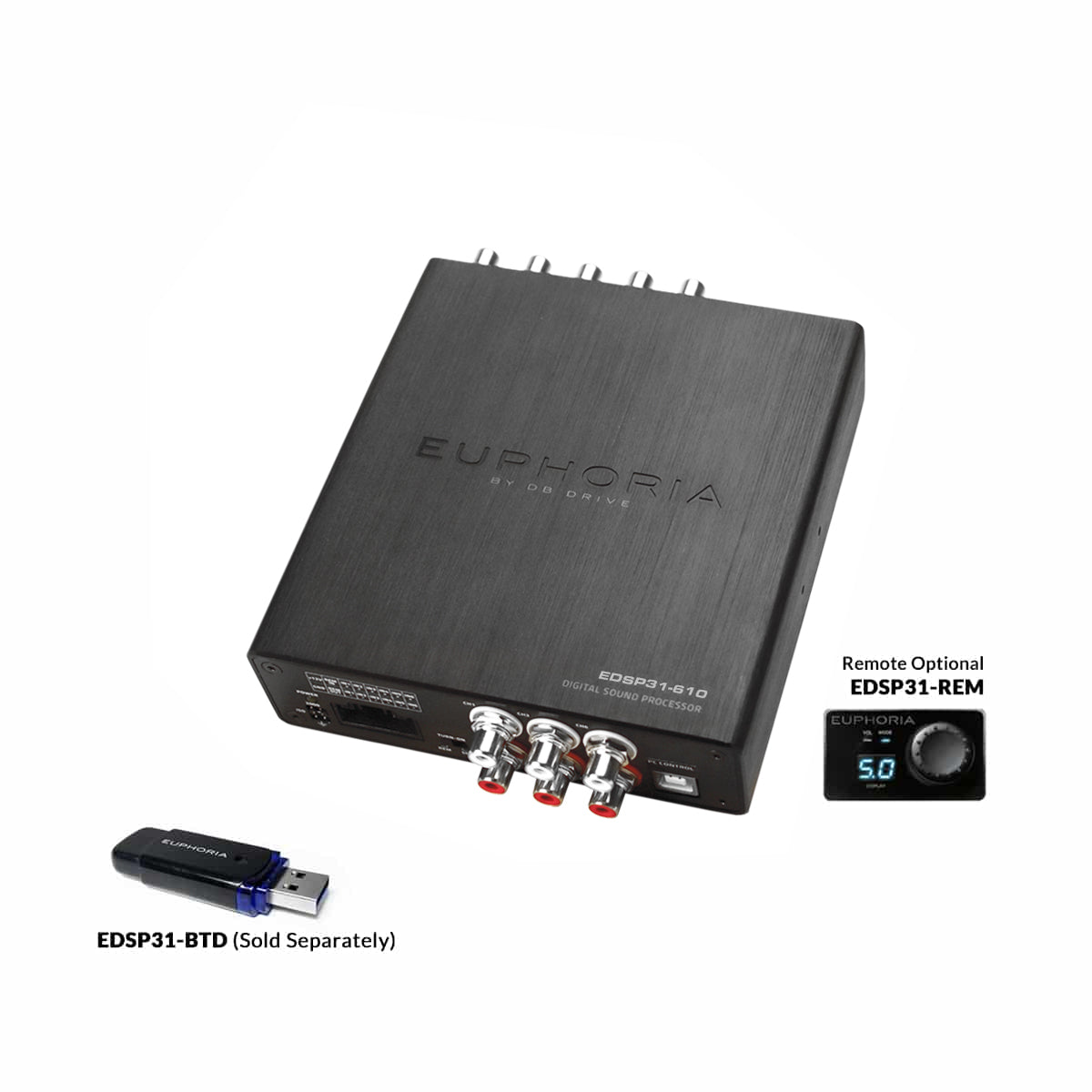 Euphoria EDSP31-610 : 10-Channel 31 Band DSP