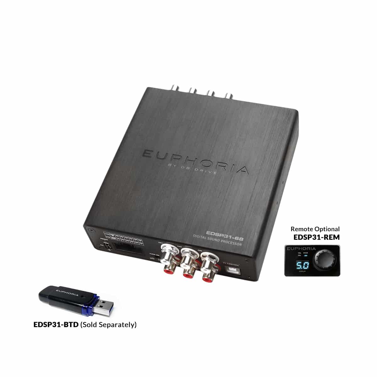 Euphoria EDSP31-68 : 8-Channel 31 Band DSP
