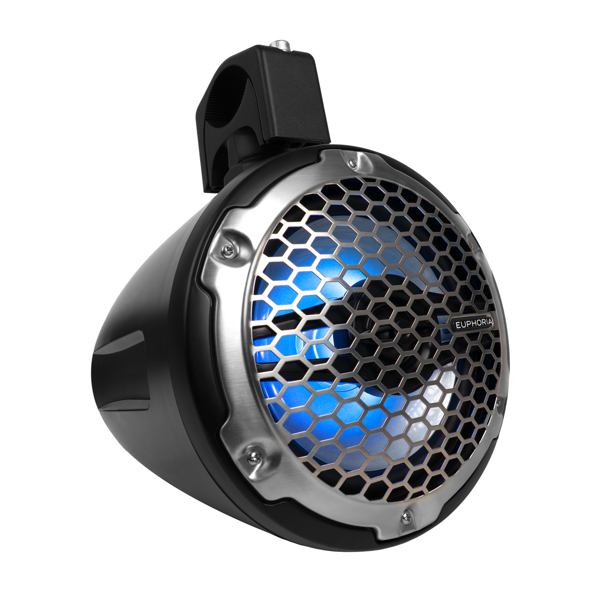 Euphoria ERMT77 : 7.7” Reference Marine Tower Speaker with RGB accent lighting - Sold as Pair