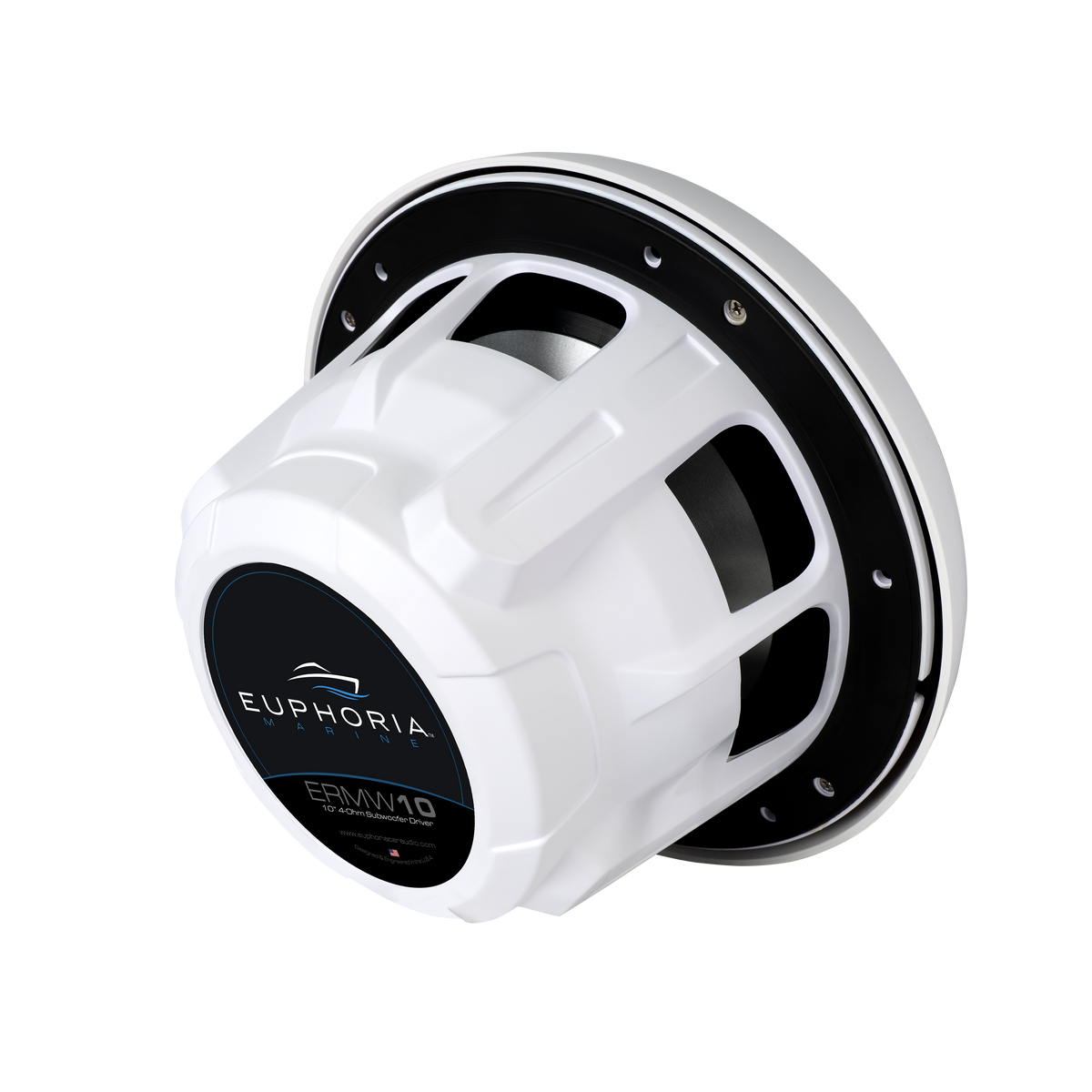 Euphoria ERMW10 : 10" Reference Marine Subwoofer with RGB Accent Lighting