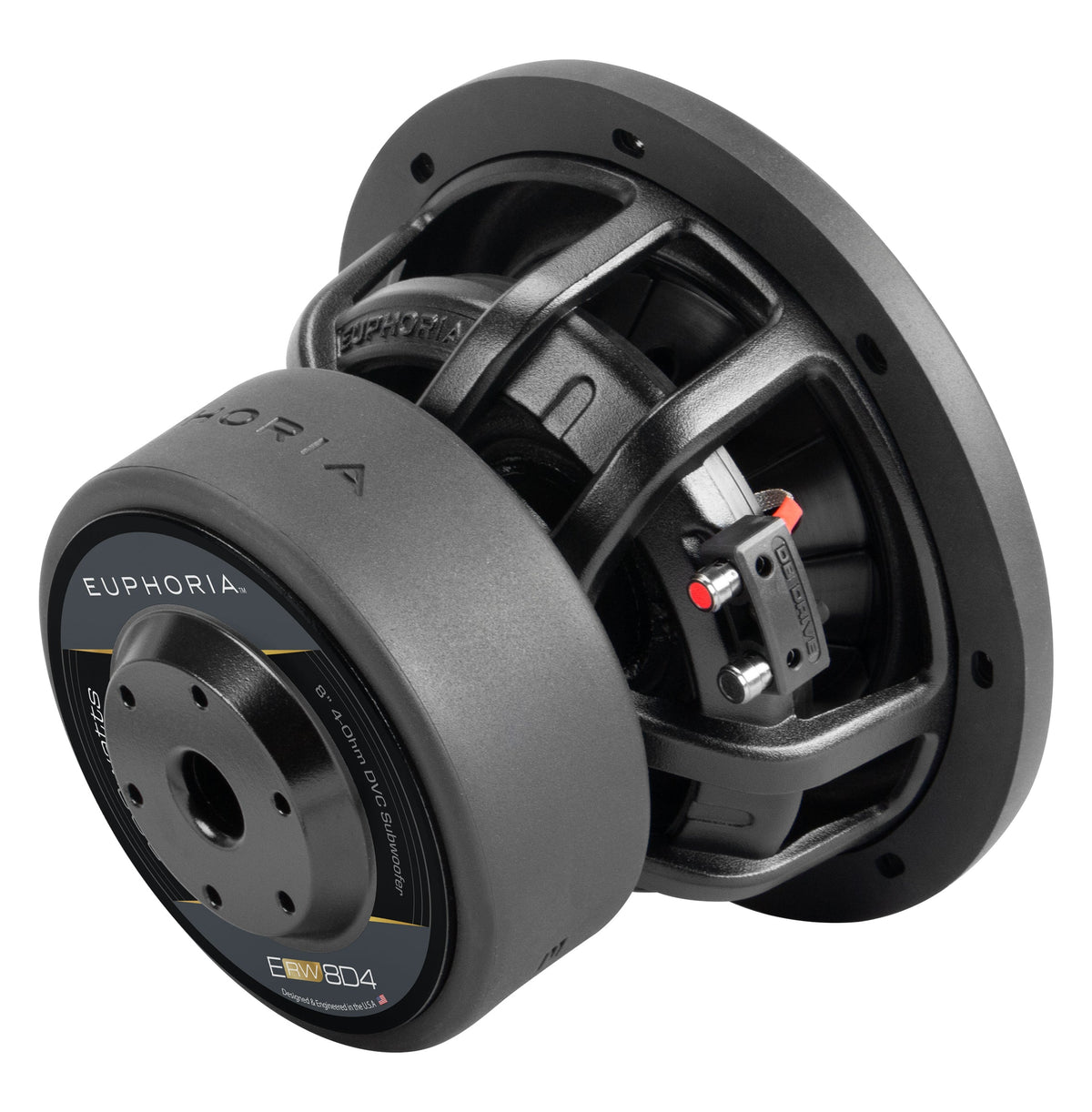 Euphoria ERW8D4 : 8” Diecast 4 Ohm DVC Subwoofer