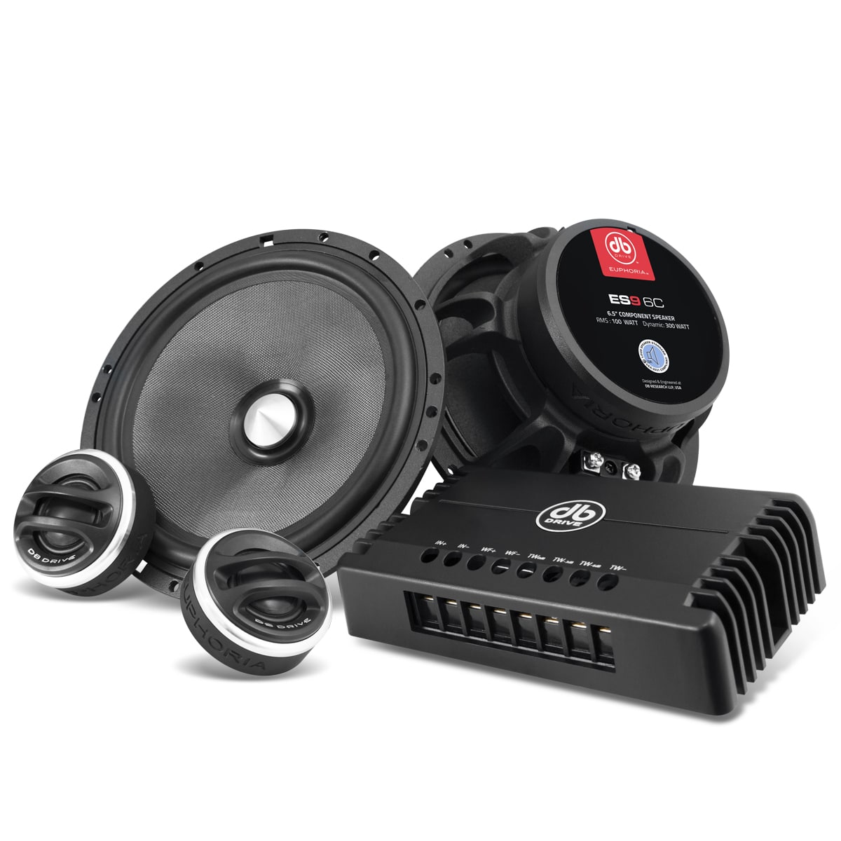 Euphoria ES9 6C : 6.5" Component Loudspeaker