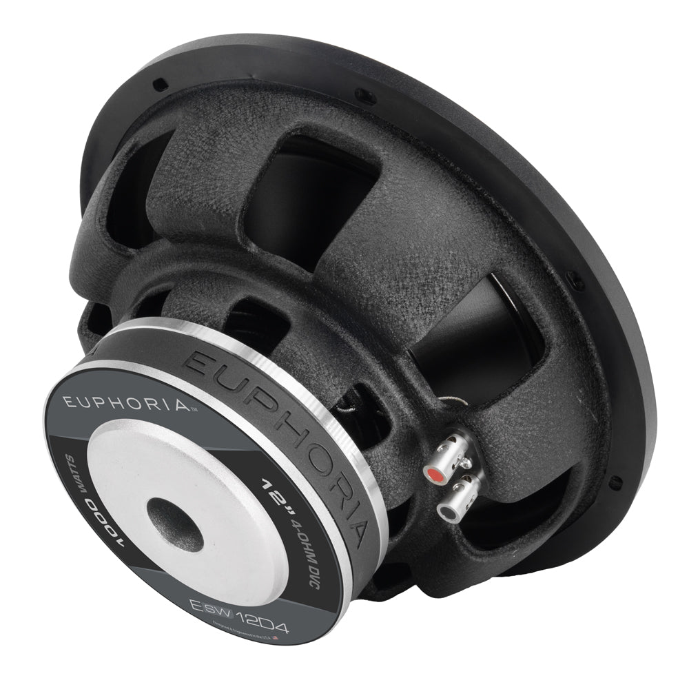 Euphoria ESW12D4 : 12" DUAL 4 OHM SUBWOOFER