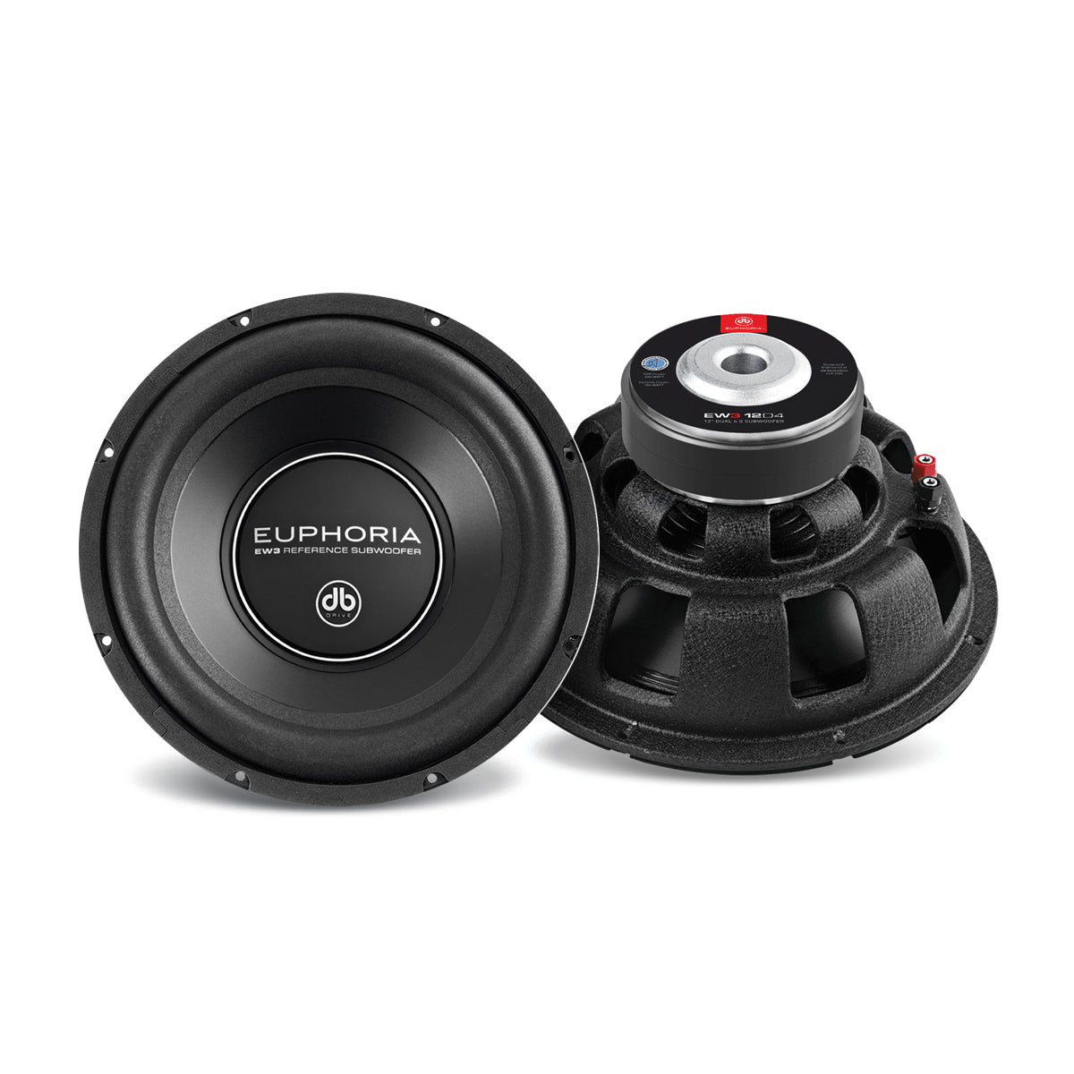 Euphoria EW3 10D4 : 10" Dual 4-Ohm Subwoofer