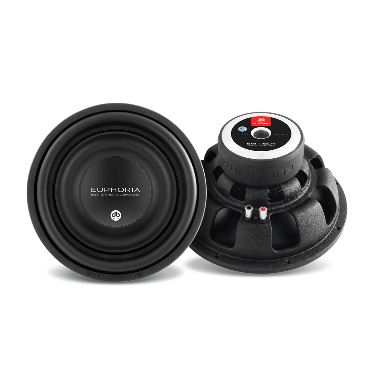 Euphoria EW7 12D2 : 12" Dual 2-Ohm Subwoofer
