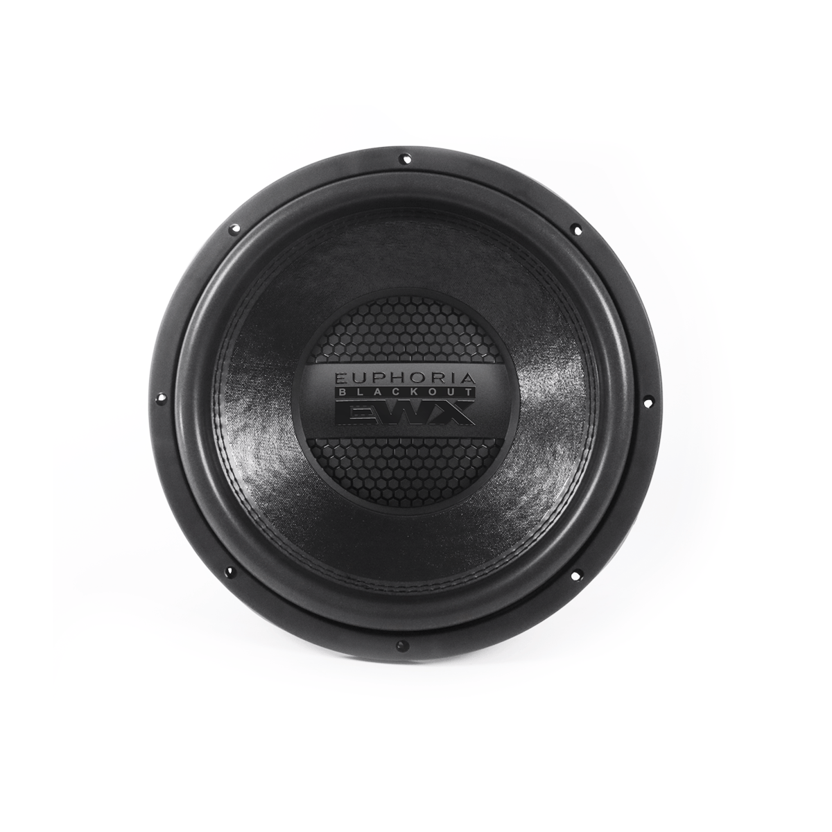 Euphoria EWXB15D4 : 15" Dual 4-Ohm Subwoofer Black Out Edition