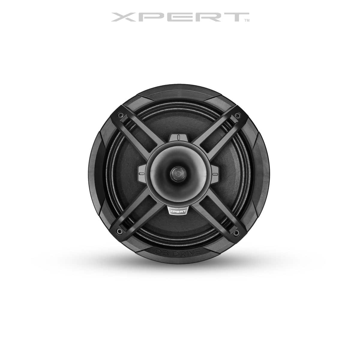Xpert EX10NCD : 10" 2-Way High Efficiency Loudspeaker W/Back Mounted Compression Driver Tweeter