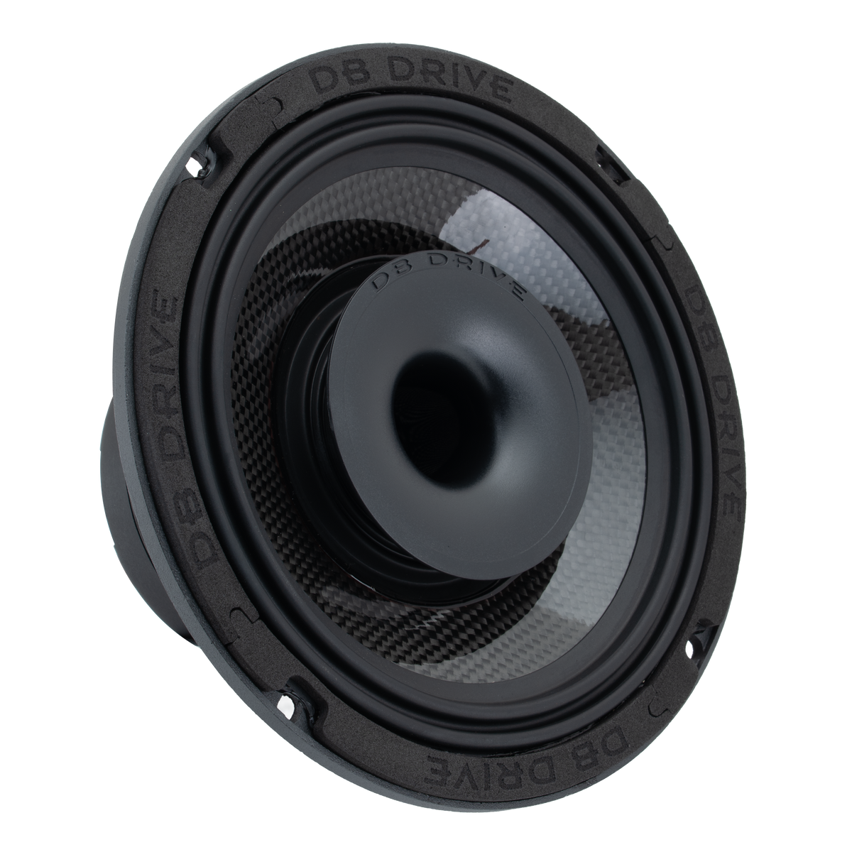 Xpert EX6NCD-CF : 6.5 in. 2-Way NEO Carbon Fiber Loudspeaker W/ Back Mounted Compression Driver
