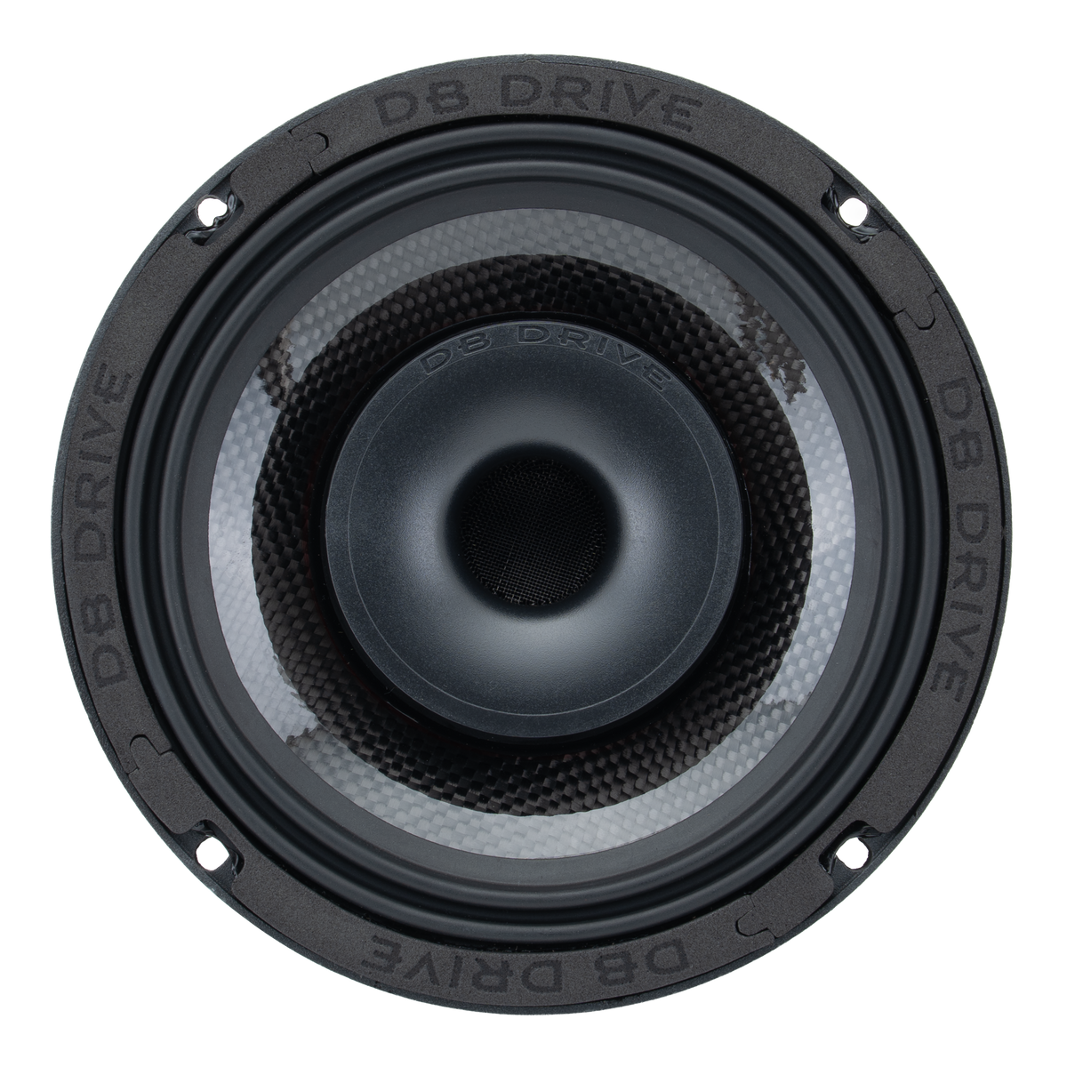 Xpert EX6NCD-CF : 6.5 in. 2-Way NEO Carbon Fiber Loudspeaker W/ Back Mounted Compression Driver