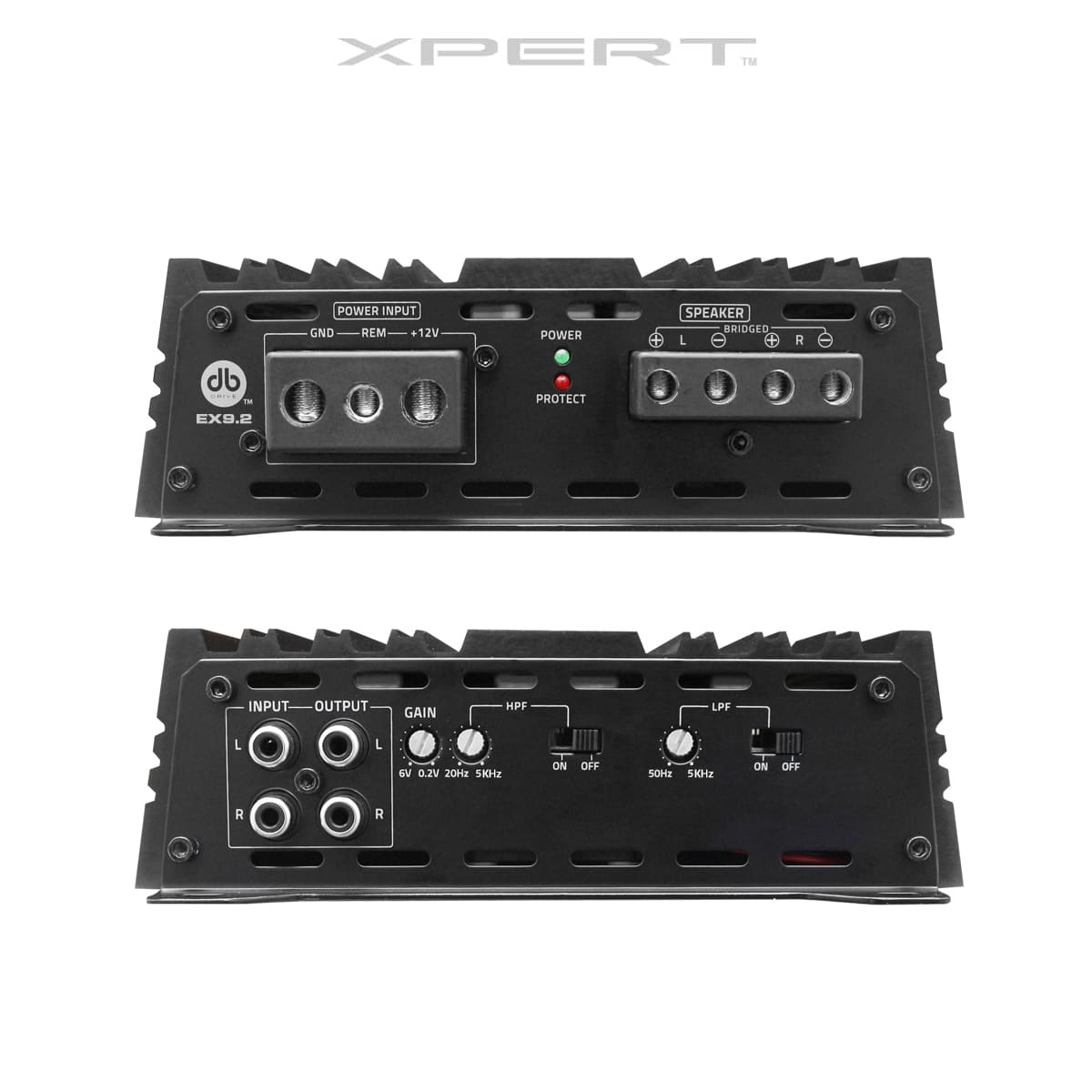 Xpert EX9.2 : 2 Channel Full Range Class D Amp