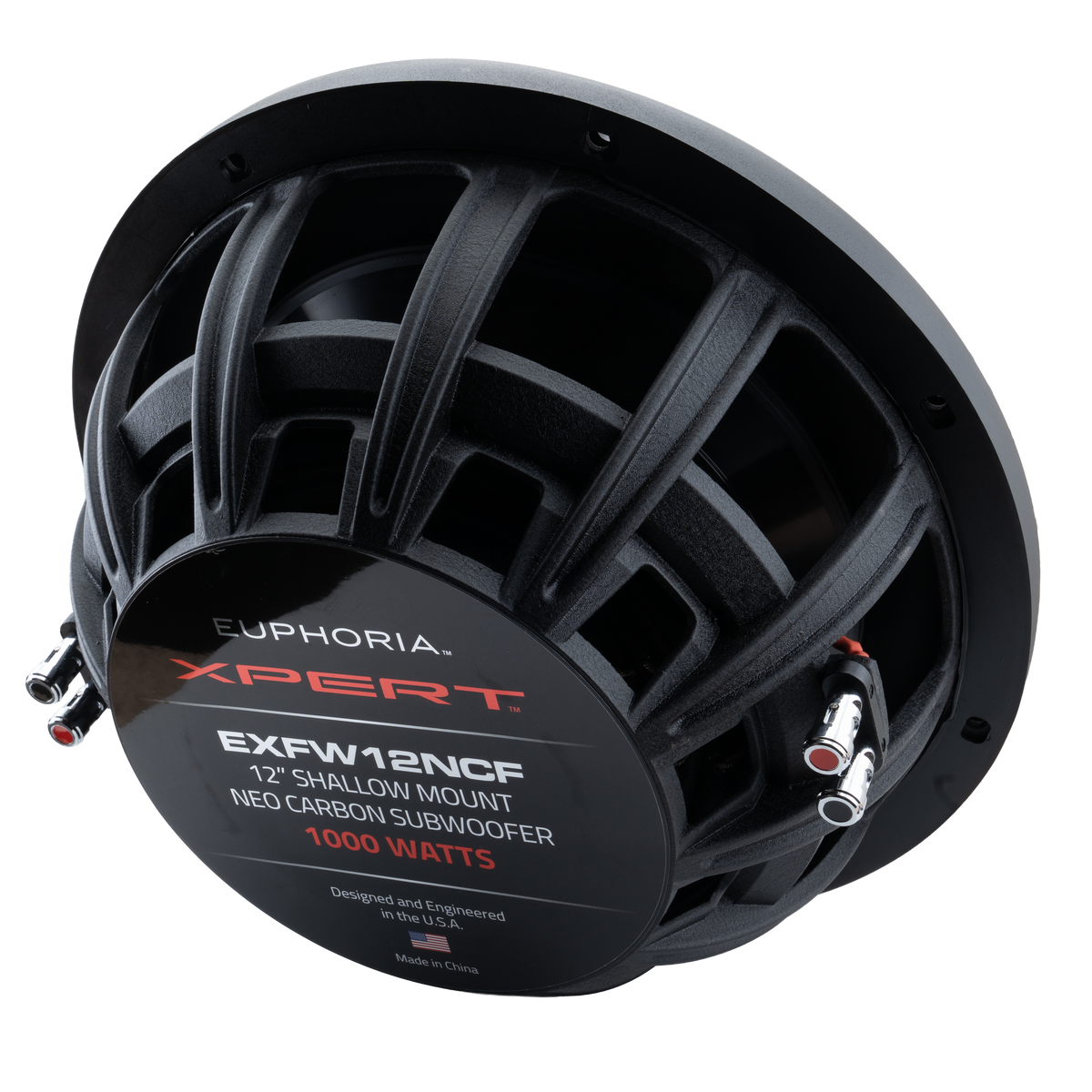 Xpert EXFW12NCF : 12in NEO Carbon Fiber Shallow Woofer