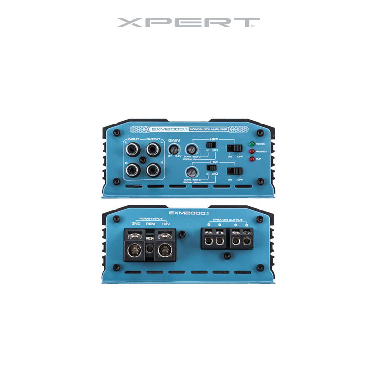 Xpert EXM2000.1 : Mono Class D Mini Amplifier