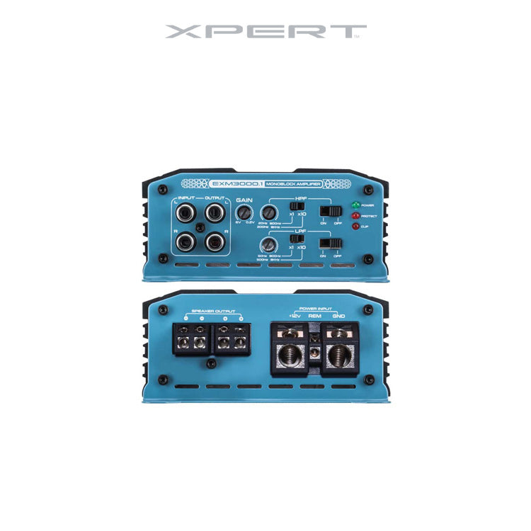 Xpert EXM3000.1 : Mono Class D Mini Amplifier