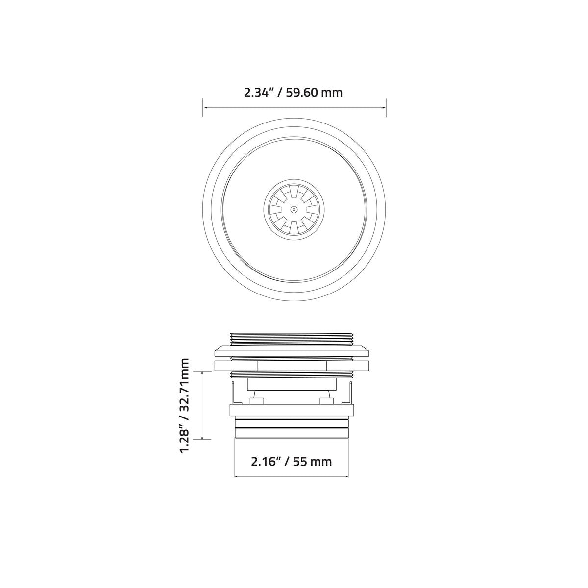 Xpert EXT2NB : 1 in. Phenolic NEO Bullet (Single)