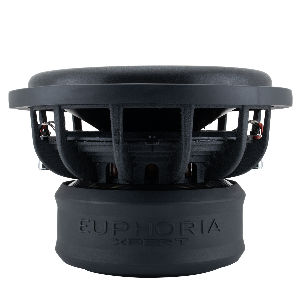Xpert EXW10CF : 10 in. Dual 2-Ohm Carbon Fiber Subwoofer With Ferrite Magnet