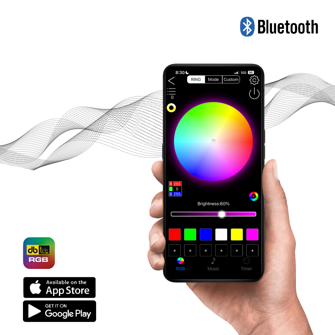 DB Link RGBC-8 : 8-Output Bluetooth RGB LED Controller
