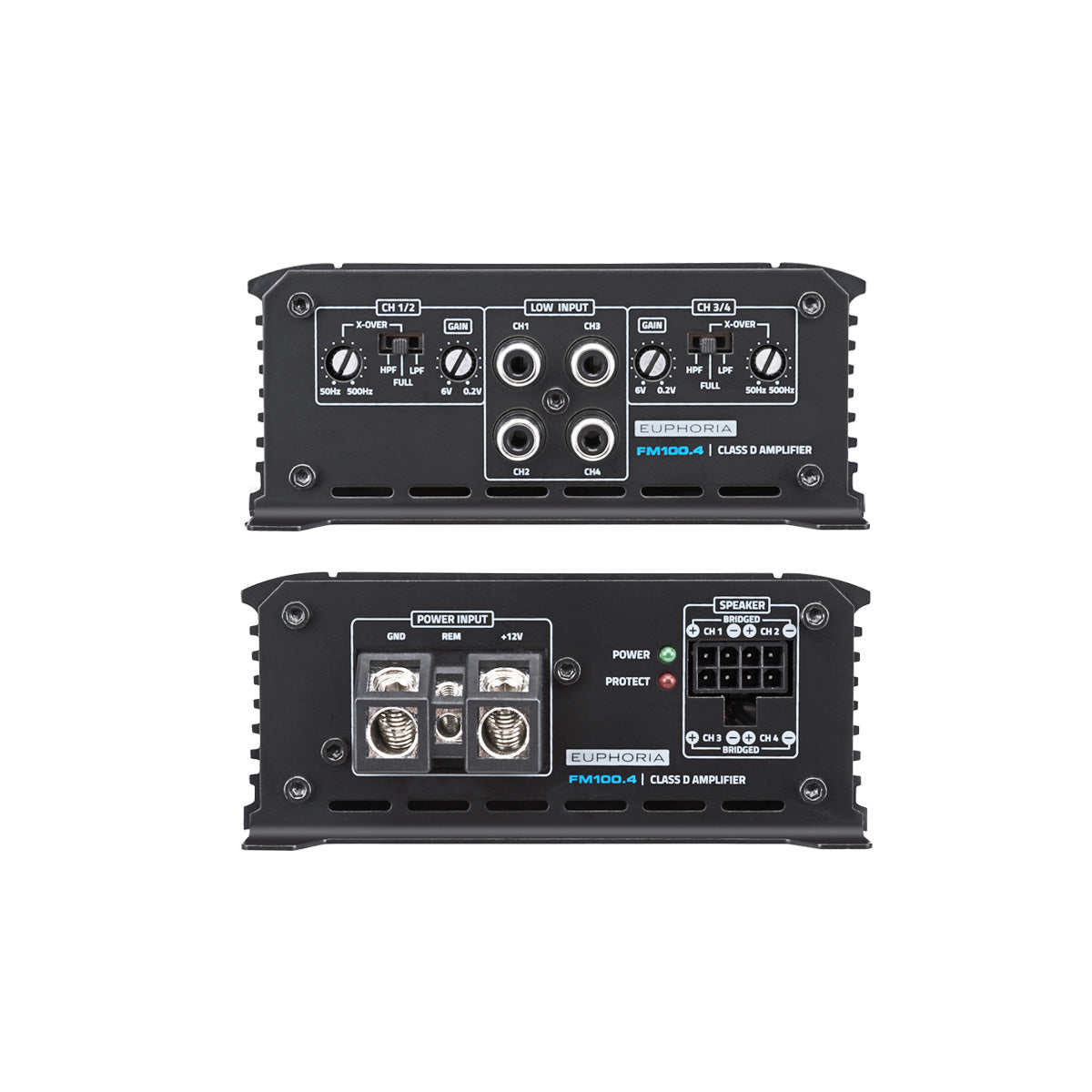 Euphoria FM100.4 : Class D Mini 4 Ch Amplifier