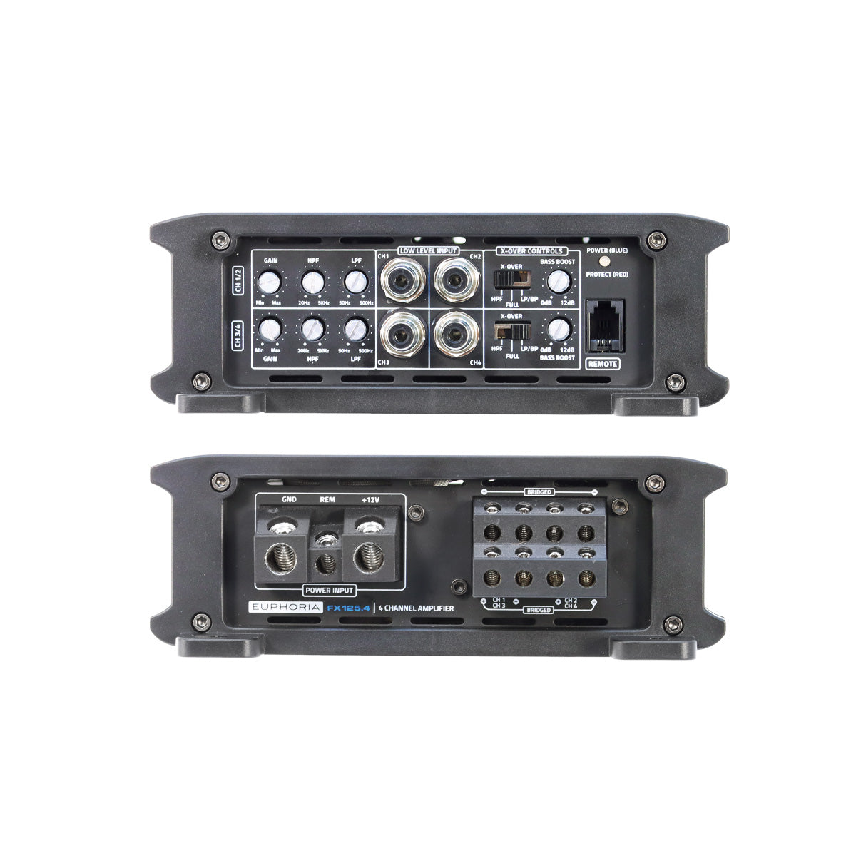 Euphoria FX125.4 : Class A/B 4 Ch Amplifier