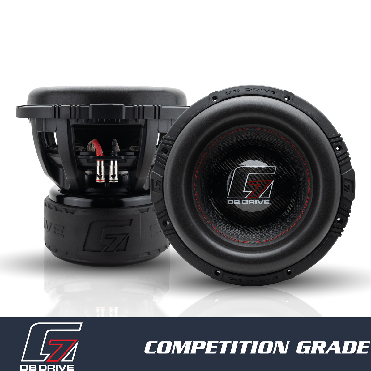 DB Drive G7 12.2 : 12" Dual 2-Ohm Subwoofer
