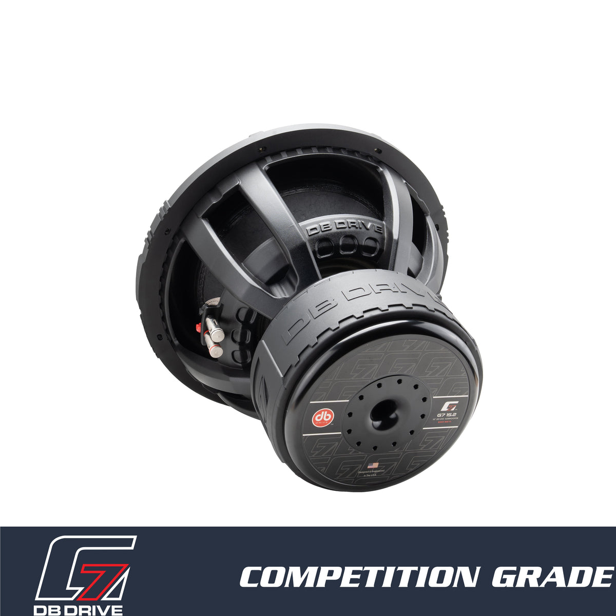 DB Drive G7 15.2 : 15" Dual 2-Ohm Subwoofer