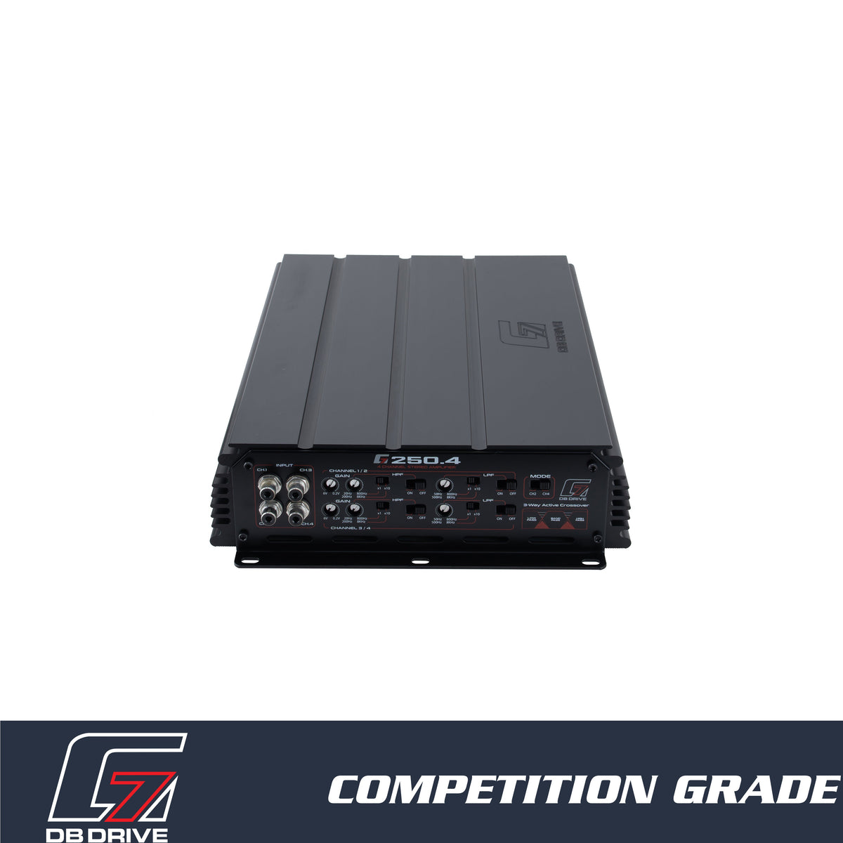 DB Drive G7 250.4 : 4-Channel Class D Amplifier